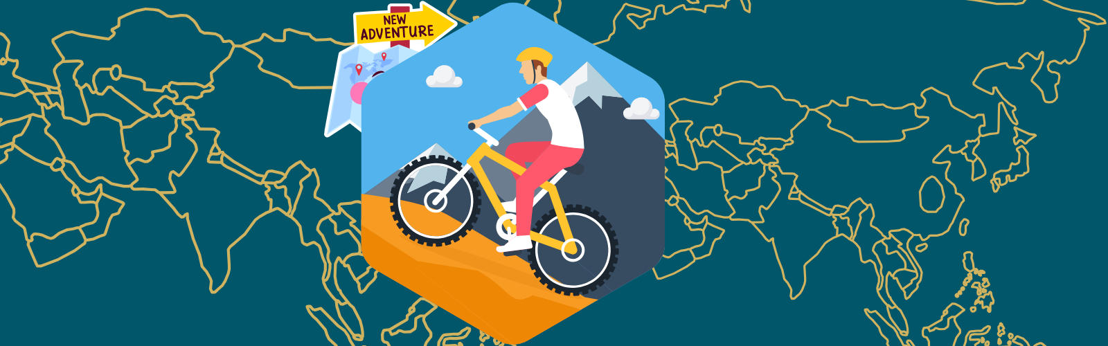 Banner for adventure